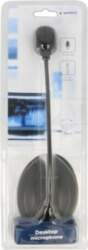 GEMBIRD Microphone; black; Jack 3,5mm