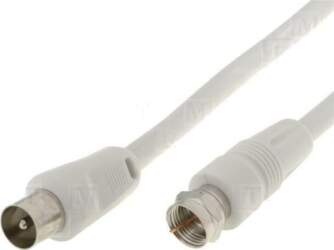 GOOBAY Cable; 5m; F plug,coaxial