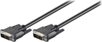 GOOBAY Cable; DVI-D (18+1) plug,both