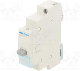 HAGER Pushbutton switch; 230VAC; 16A; for