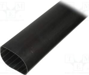 HELLERMANNTYTON Heat shrink sleeve; glued; 3