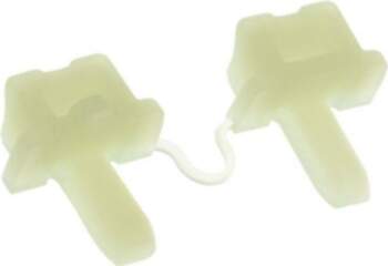 HELLERMANNTYTON Holder; push-in; polyamide; natural; Tie