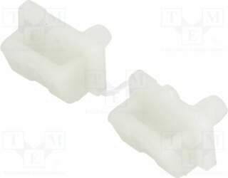 HELLERMANNTYTON Holder; push-in; polyamide; natural; Tie