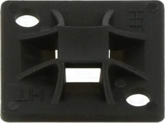 HELLERMANNTYTON Holder; screw; polyamide,polyamide 6