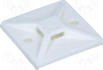 HELLERMANNTYTON Holder; self-adhesive; polyamide; UL94V-2; natural