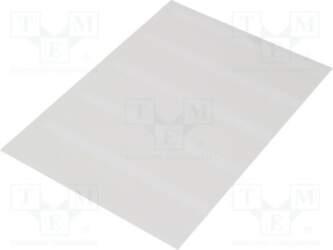 HELLERMANNTYTON Label; 48.5mm; 55mm; white