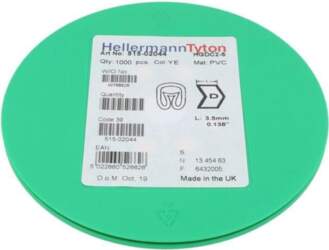HELLERMANNTYTON Markers; Marking: D; 2÷5mm; PVC