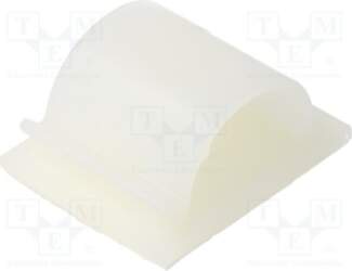 HELLERMANNTYTON Self-adhesive cable holder; Øbundle :