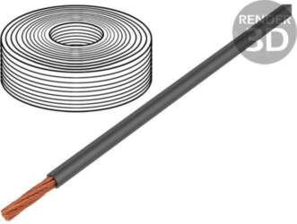 HELU Wire; LifY; 1x1mm2; stranded; Cu