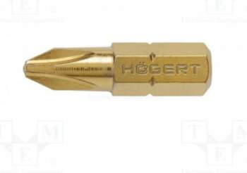 HÖGERT TECHNIK Screwdriver bit; Phillips; PH2