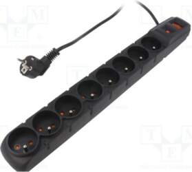HSK DATA Plug socket strip: protective