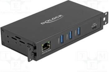 Hub USB; RJ45 socket,USB A