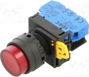 IDEC Switch: push-button; 22mm; Stabl.pos: