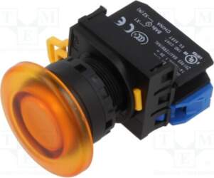 IDEC Switch: push-button; 22mm; Stabl.pos: