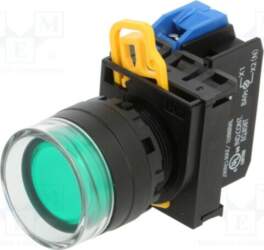 IDEC Switch: push-button; 22mm; Stabl.pos: