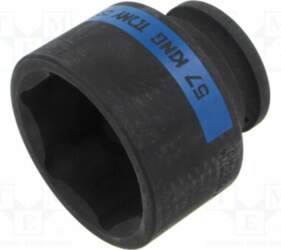 KING TONY Socket: 6-angles; socket spanner