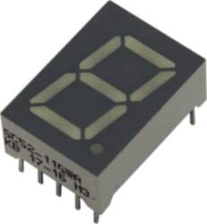 KINGBRIGHT ELECTRONIC Display: LED; 7-segment; 13