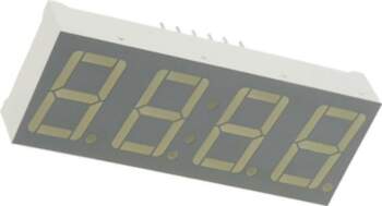 KINGBRIGHT ELECTRONIC Display: LED; 7-segment; 14mm