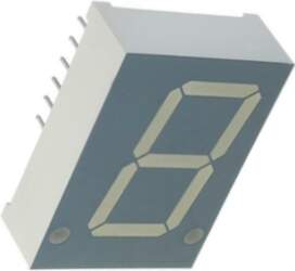 KINGBRIGHT ELECTRONIC Display: LED; 7-segment; 20
