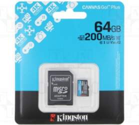 Kingston Technology Memory card; microSDXC; 64GB