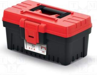 KISTENBERG Chest; tool case; black-red; polymer
