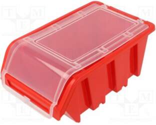 KISTENBERG Container: cuvette; red; with a