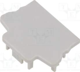 KLUŚ Cap for LED profiles; grey
