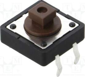KNITTER-SWITCH Microswitch TACT; SPST-NO; Pos: 2