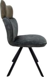 Krēsls EDDY, zaļš samts | 10334