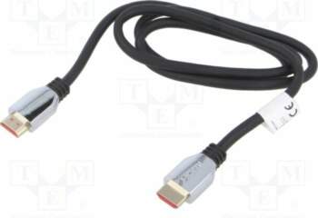 LANBERG Cable; HDMI plug,both sides