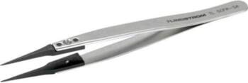 LINDSTROM Tweezers; 130mm; Blade tip shape: