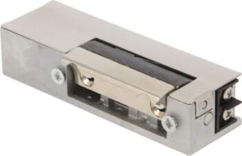 LOCKPOL Electromagnetic lock; 12÷24VDC; with switch