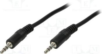LOGILINK Cable; Jack 3.5mm 3pin