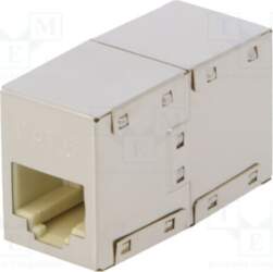 LOGILINK Coupler; coupler; Cat 6; shielded