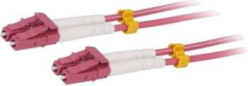 LOGILINK Fiber patch cord; OM4; LC/UPC