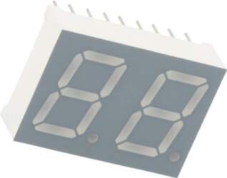LUCKY LIGHT Display: LED; 7-segment; 13