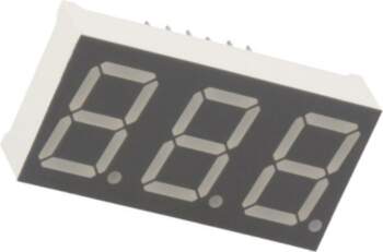 LUCKY LIGHT Display: LED; 7-segment; 14
