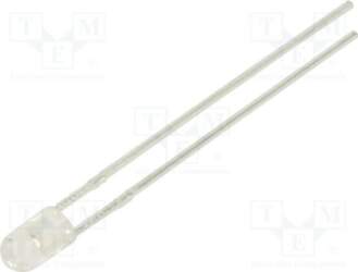 LUCKY LIGHT LED; blue; 3mm; 5000mcd