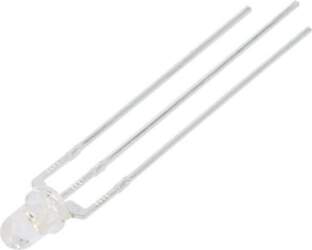 LUCKY LIGHT LED; red/blue; 3mm; 30°