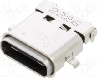 LUMBERG Connector: USB C; socket; on