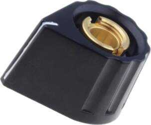 MENTOR Knob; with pointer; plastic; Øshaft: