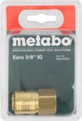 METABO Quick connection coupling EURO; brass