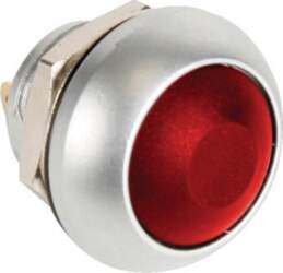 MINI ROUND METAL PUSH BUTTON WITH