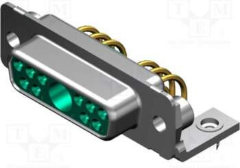 MOLEX Connector: D-Sub; socket; for panel