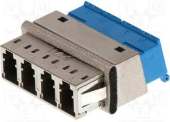 MOLEX Connector: fiber optic; adapter; single