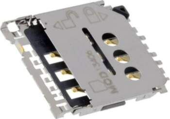 MOLEX Connector: for cards; Micro SIM