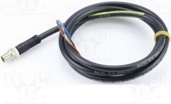 MOLEX Connector: M8; 1m; IP67; for