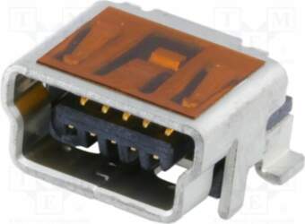 MOLEX Connector: USB B mini; socket