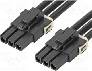 MOLEX Socket; PIN: 3; Mega-Fit; 25A