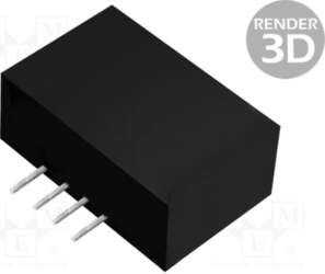 Murata Power Solutions Converter: DC/DC; 2W
